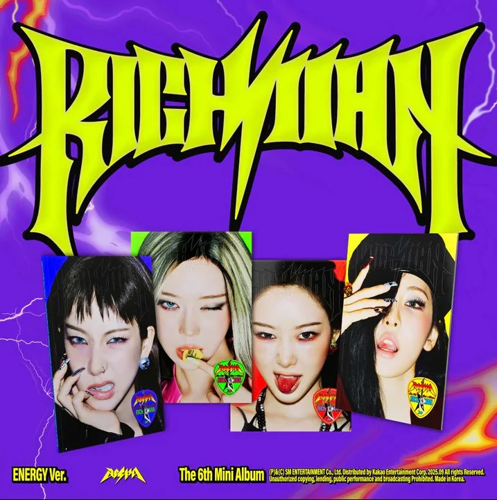aespa - 6th Mini Album [Rich Man] ENERGY Ver.