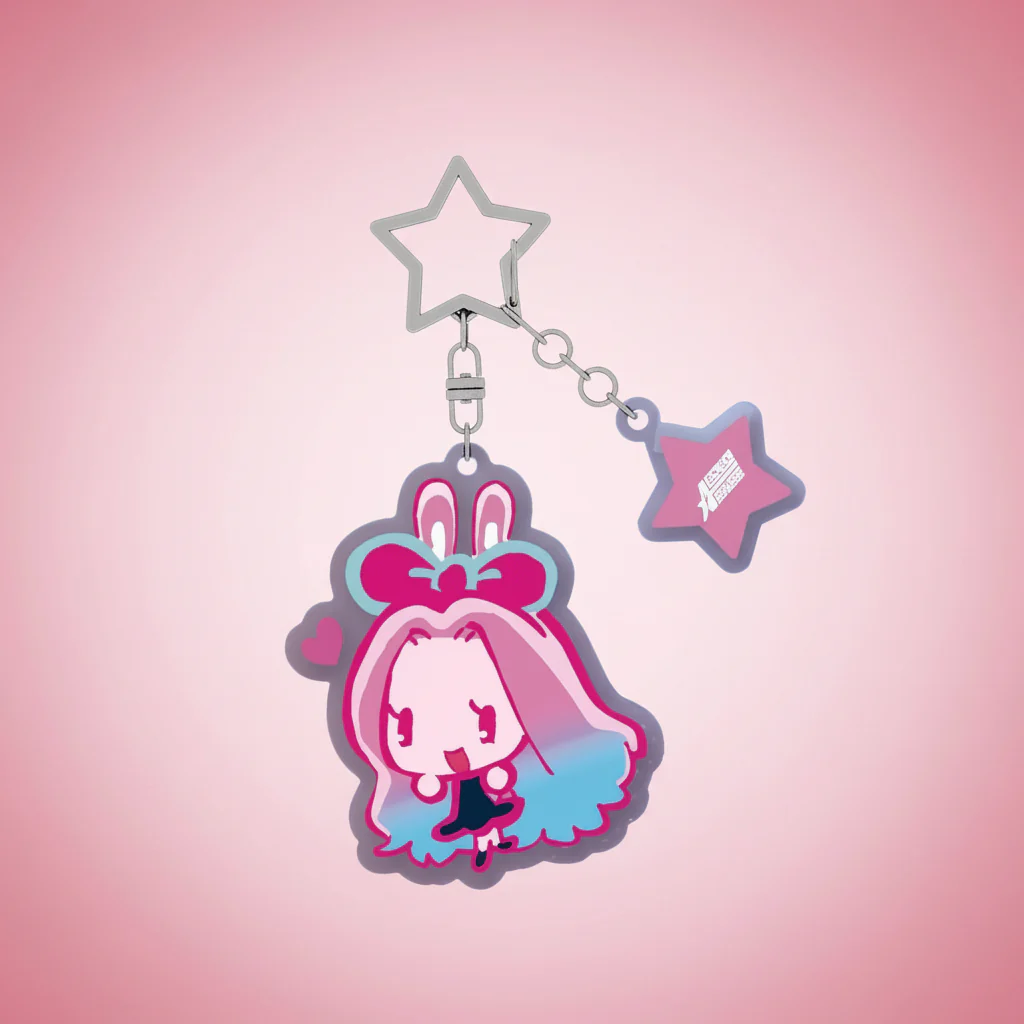 Alien Stage Rabbit Series Acrylic Keychain - Mizi - Image 2