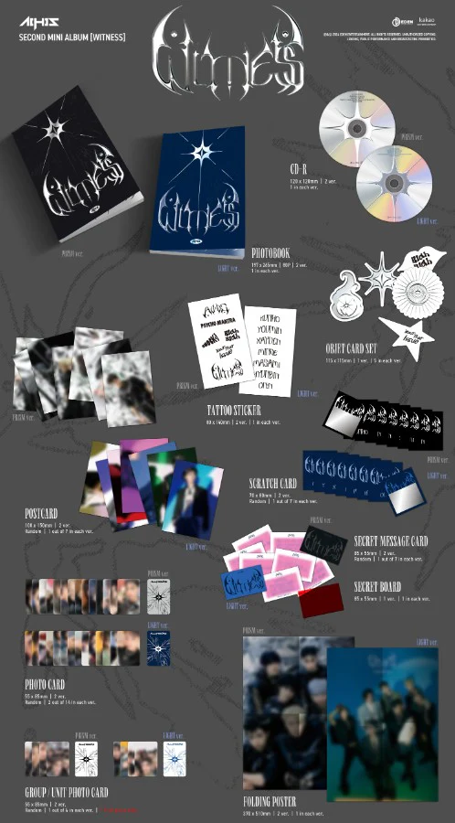 ALL(H)OURS - 2nd Mini Album [WITNESS] - Image 4