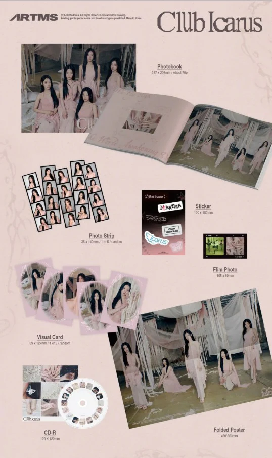 ARTMS - 1st Mini Album [Club Icarus] B Ver. - Image 2