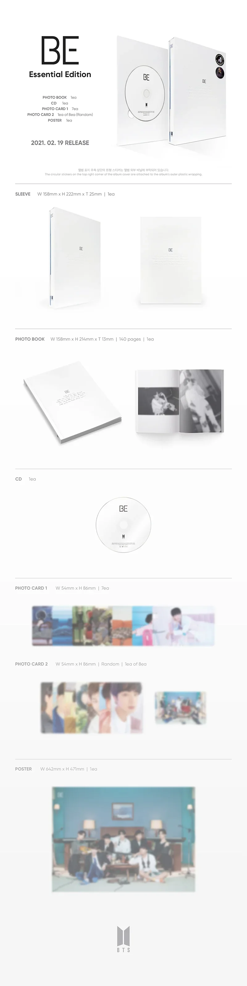 BTS - BE [ESSENTIAL EDITION] - Image 2