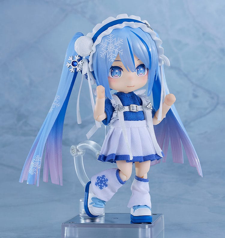 Character Vocal Series 01: Hatsune Mik Nendoroid Doll Action Figure Snow Miku: Yukiiro Pop Ver. 14 cm - Image 3