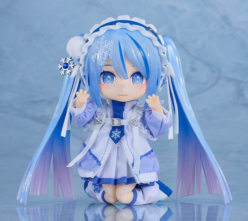 Character Vocal Series 01: Hatsune Mik Nendoroid Doll Action Figure Snow Miku: Yukiiro Pop Ver. 14 cm - Image 6