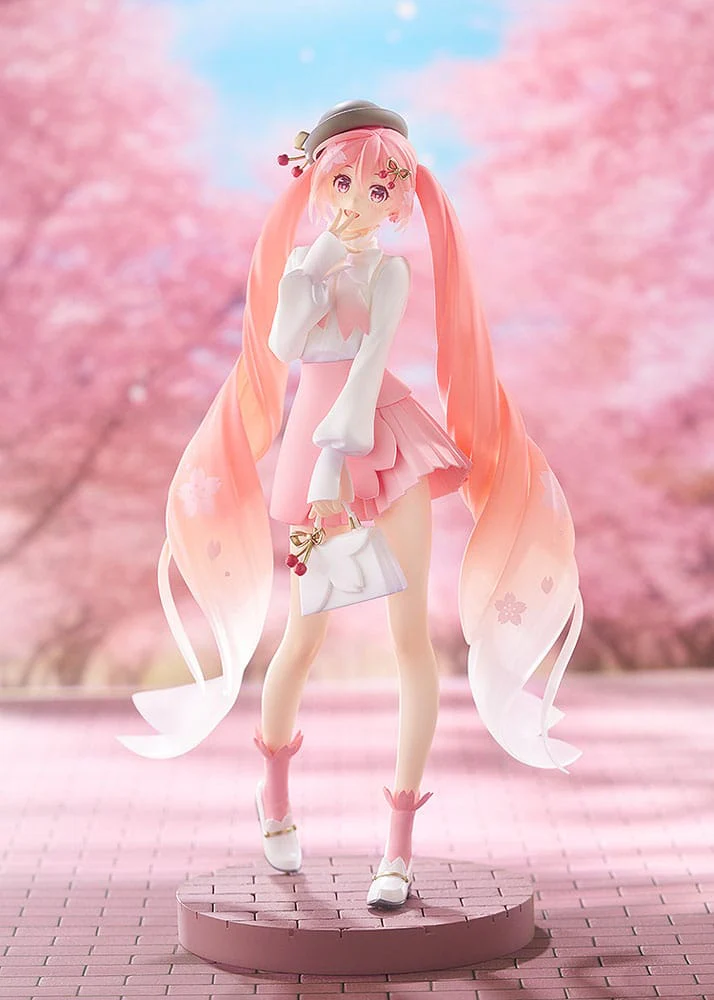 Character Vocal Series 01: Hatsune Miku Pop Up Parade PVC Statue Sakura Miku: Hanami Outfit Ver. - Image 2