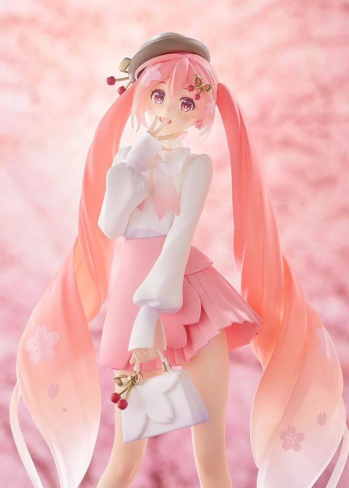 Character Vocal Series 01: Hatsune Miku Pop Up Parade PVC Statue Sakura Miku: Hanami Outfit Ver. - Image 4