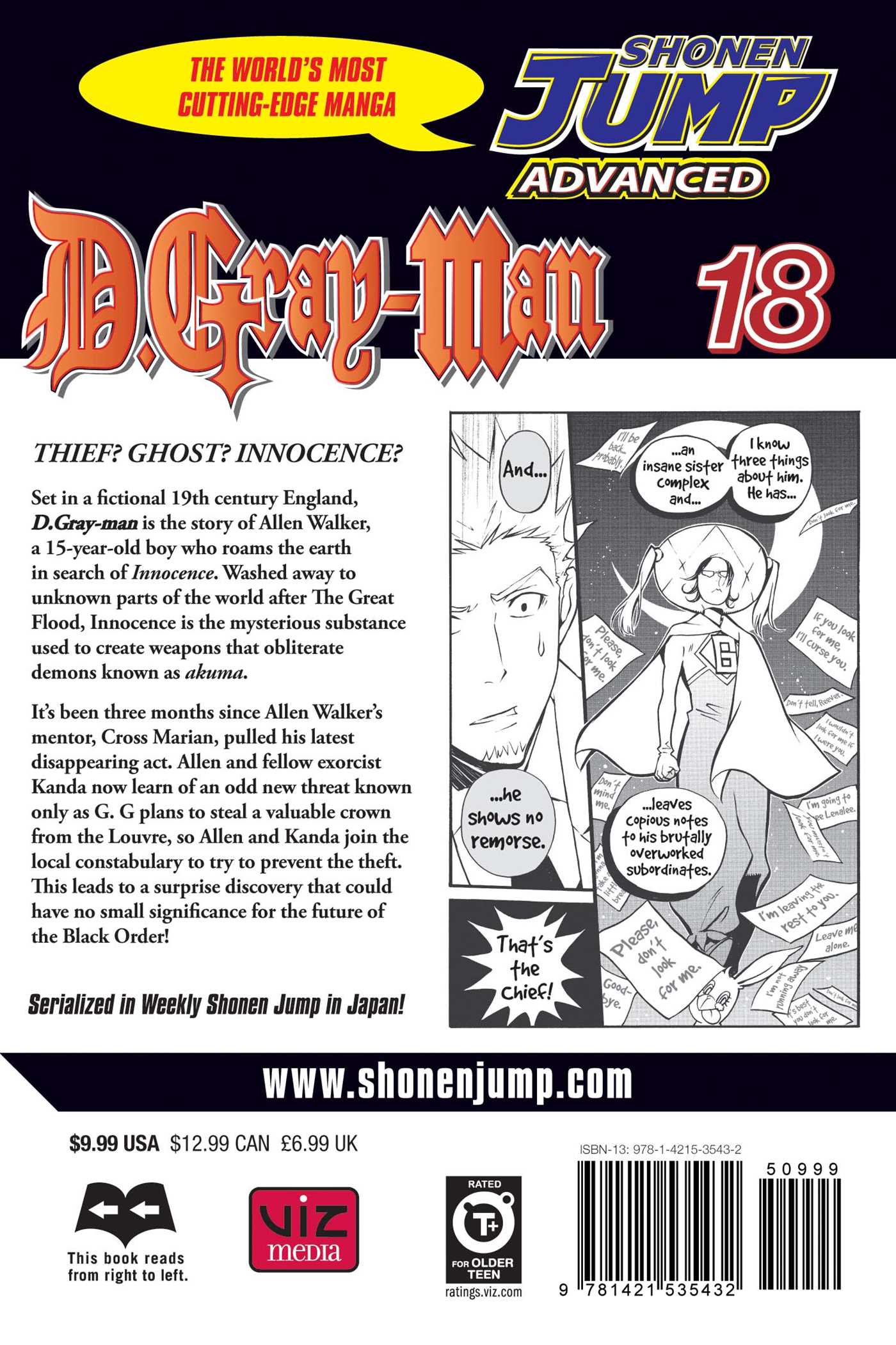 D.Gray-man, Vol. 18 - Image 2
