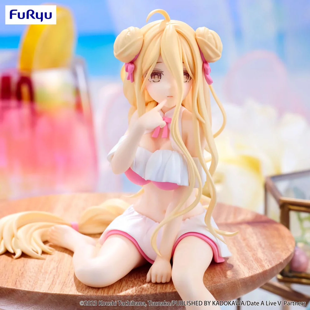 Date A Live V Noodle Stopper PVC Statue Mukuro Hoshimiya Swimsuit Ver. 13 cm - Image 4
