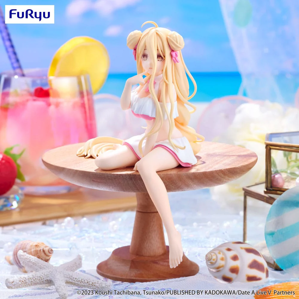 Date A Live V Noodle Stopper PVC Statue Mukuro Hoshimiya Swimsuit Ver. 13 cm - Image 6
