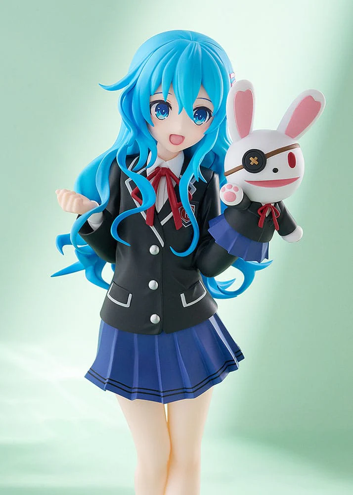 Date A Live V Pop Up Parade PVC Statue Yoshino: School Uniform Ver. L Size 18 cm - Image 3