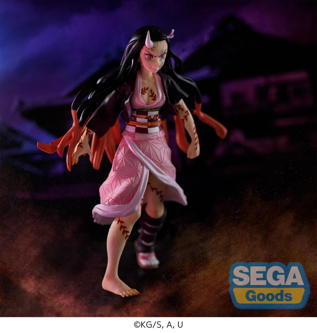 Demon Slayer: Kimetsu no Yaiba FiGURiZMa Nezuko Kamado (Demon Form Advancing Ver.) Figure (Reissue) [Preorder] - Image 3