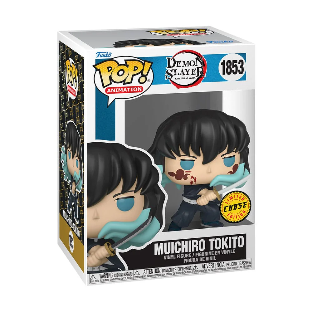 Demon Slayer: Kimetsu no Yaiba POP! Animation Vinyl Figure Muichiro (Attack) Chase