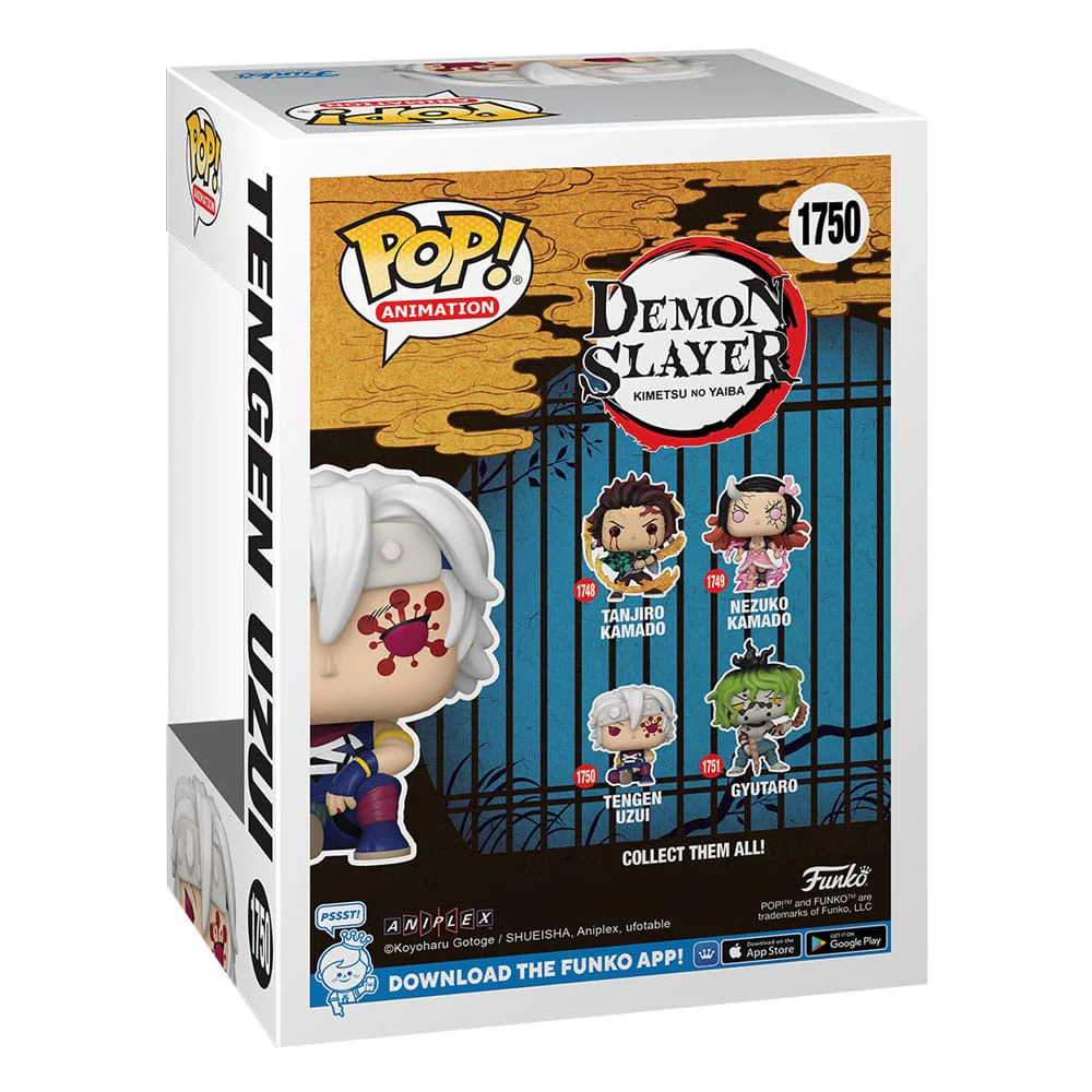 Demon Slayer: Kimetsu no Yaiba POP! Animation Vinyl Figures Tengen(Flash Back) 9 cm - Image 3