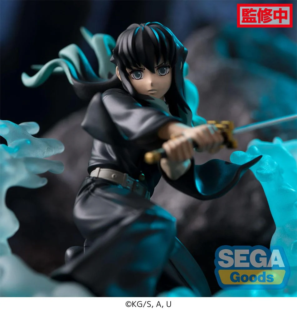 Demon Slayer: Kimetsu no Yaiba Xross Link Anime PVC Statue Muichiro Tokito Hashira Training Arc 11 cm - Image 2
