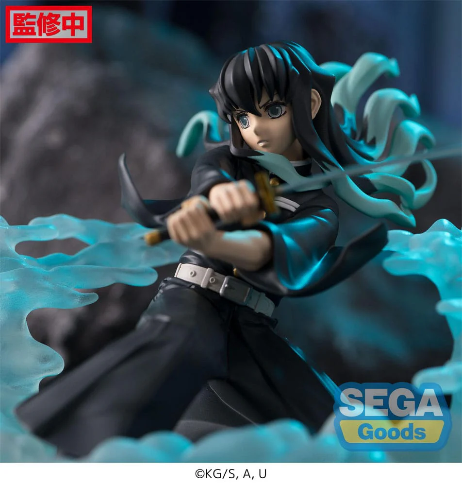 Demon Slayer: Kimetsu no Yaiba Xross Link Anime PVC Statue Muichiro Tokito Hashira Training Arc 11 cm - Image 3