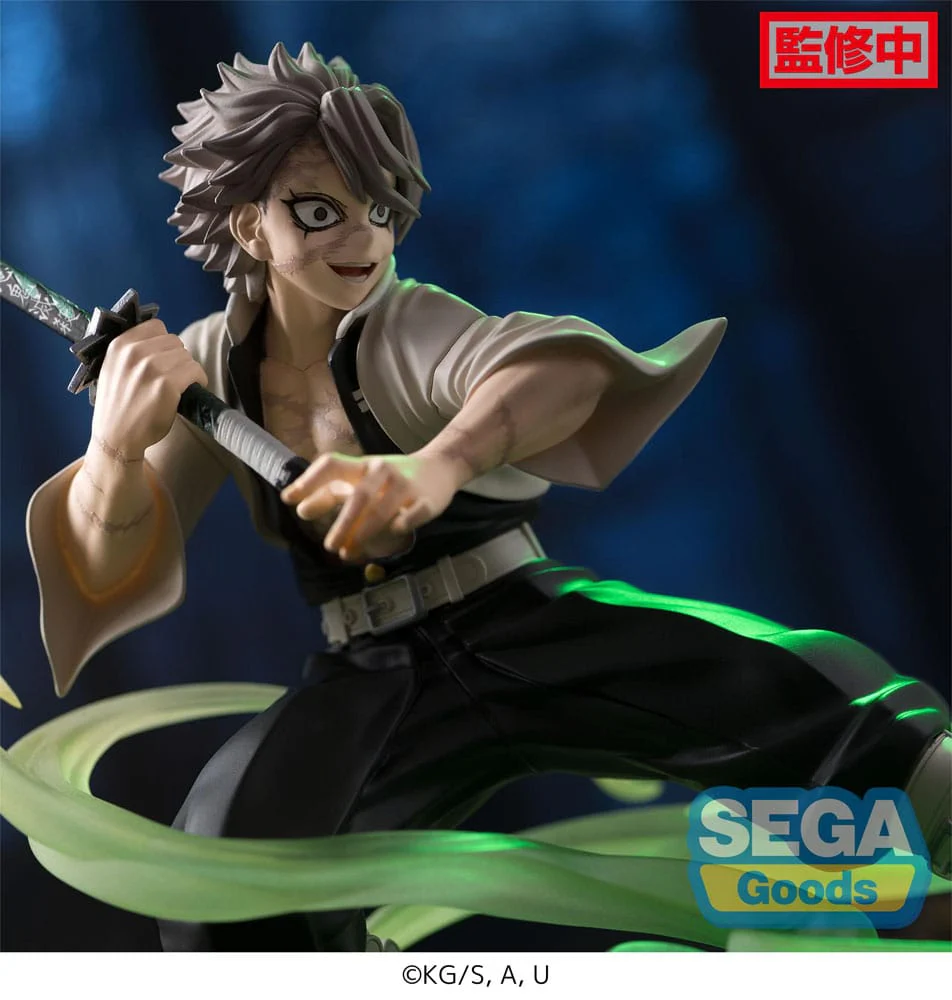 Demon Slayer: Kimetsu no Yaiba Xross Link Anime PVC Statue Sanemi Shinazugawa Hashira Training Arc 12 cm - Image 2