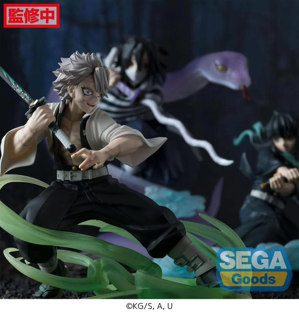 Demon Slayer: Kimetsu no Yaiba Xross Link Anime PVC Statue Sanemi Shinazugawa Hashira Training Arc 12 cm - Image 4