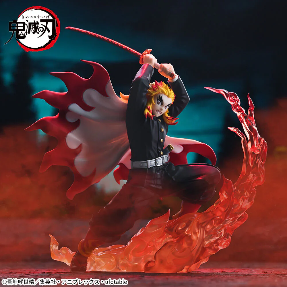 Demon Slayer: Kimetsu no Yaiba Xross Link Figure - Kyojuro Rengoku - Image 2