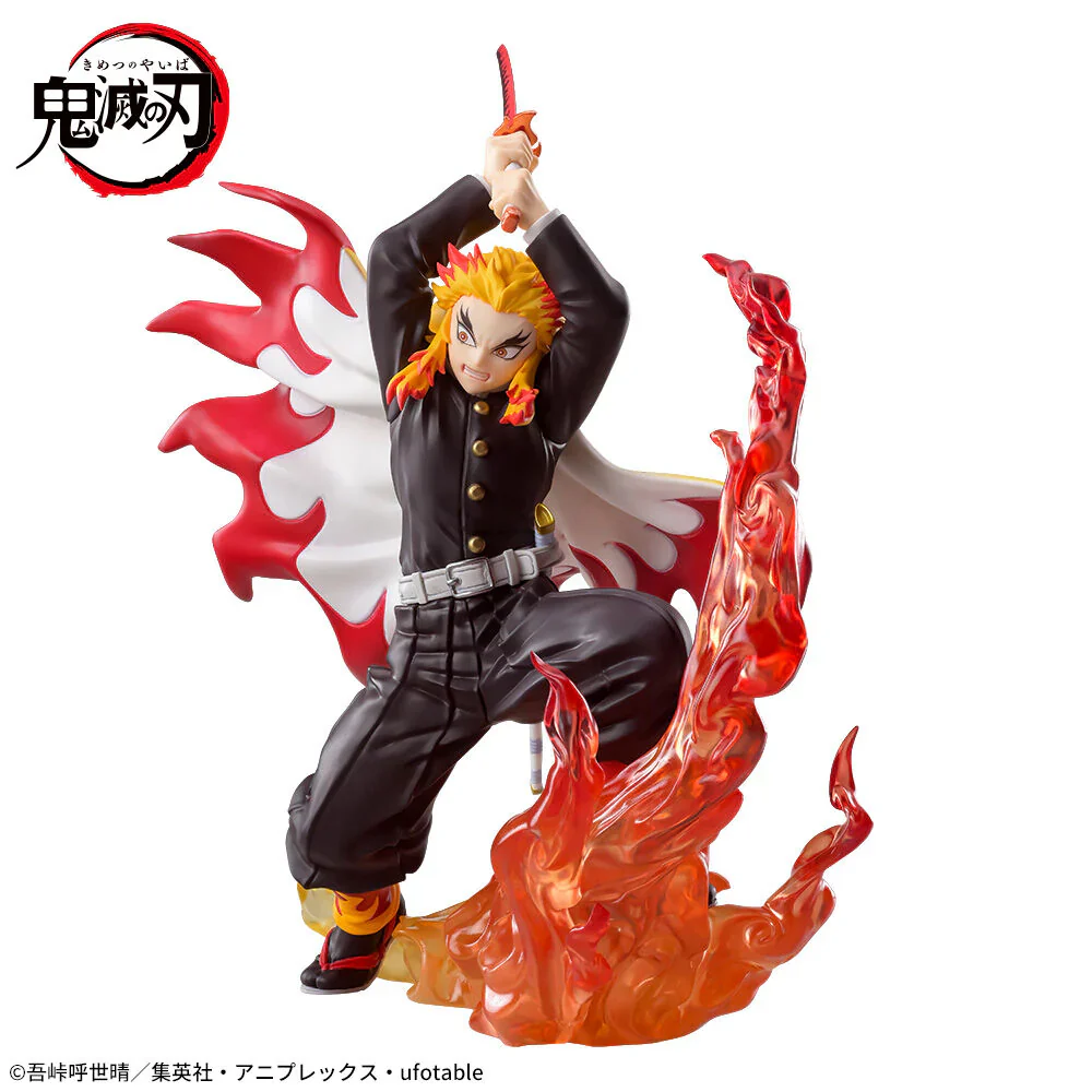 Demon Slayer: Kimetsu no Yaiba Xross Link Figure - Kyojuro Rengoku - Image 4