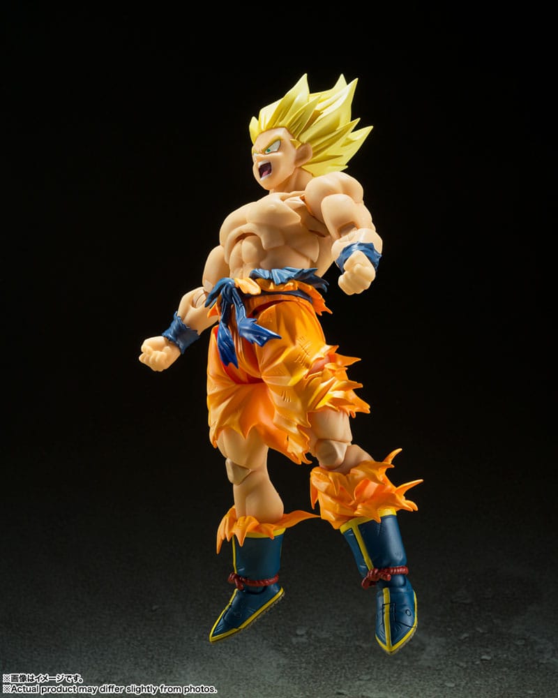 Dragon Ball Z S.H. Figuarts Action Figure Super Saiyan Son Goku - Legendary Super Saiyan - Image 6