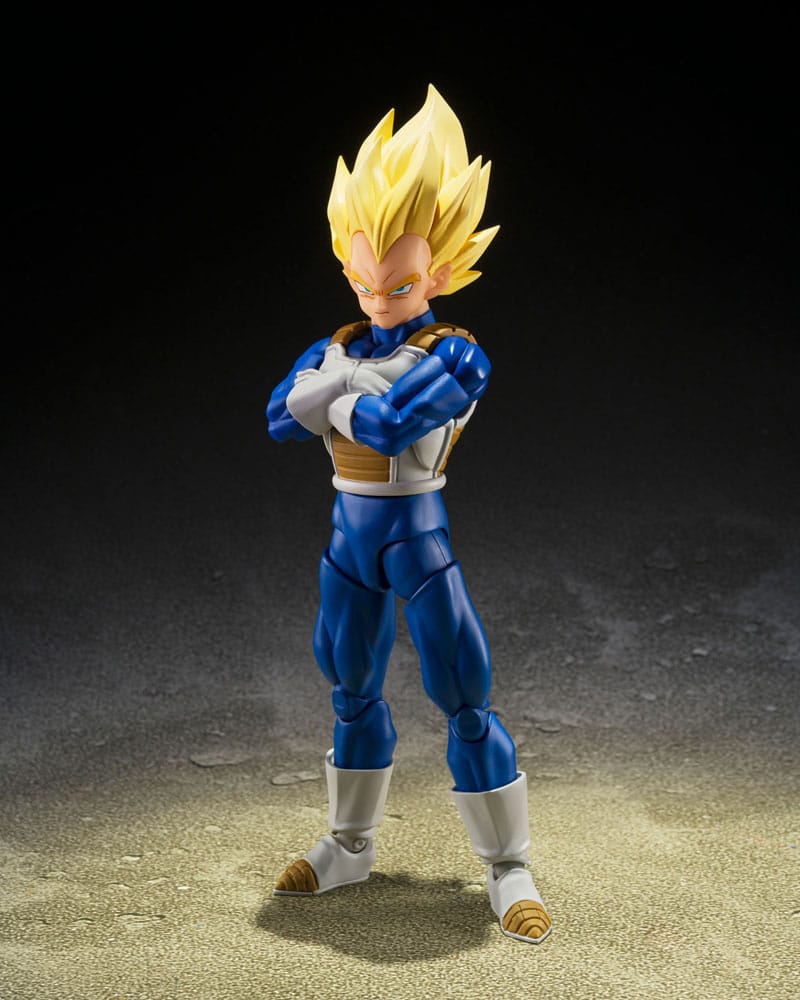 Dragon Ball Z S.H.Figuarts Action Figure Super Saiyan Vegeta (Dangerous Pride) 14 cm - Image 2