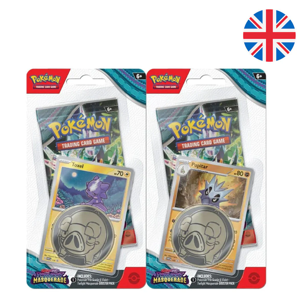 English Pokemon Scarlet & Violet Twilight Masquerade collectible card game