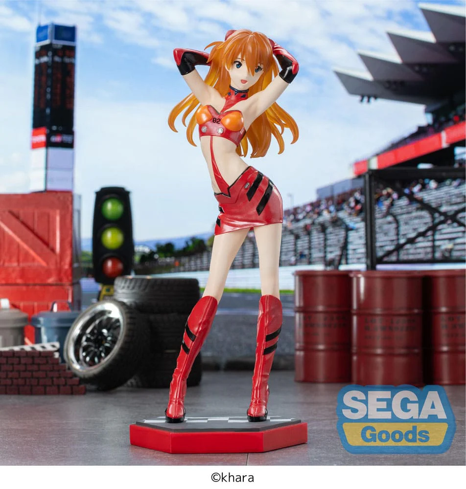 Evangelion Luminasta PVC Statue Evangelion Racing Asuka Shikinami Langley Pit Walk 25 cm - Image 3