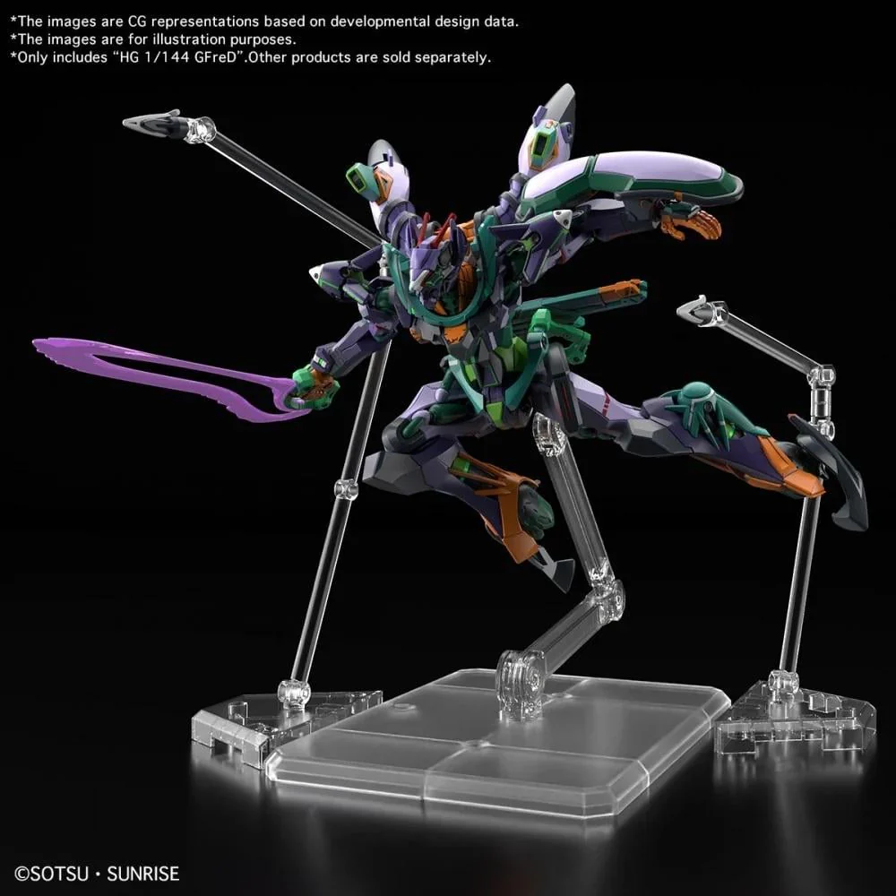 GUNDAM - 1/144 GQuuuuuuX Gfred - Model Kit - Image 6