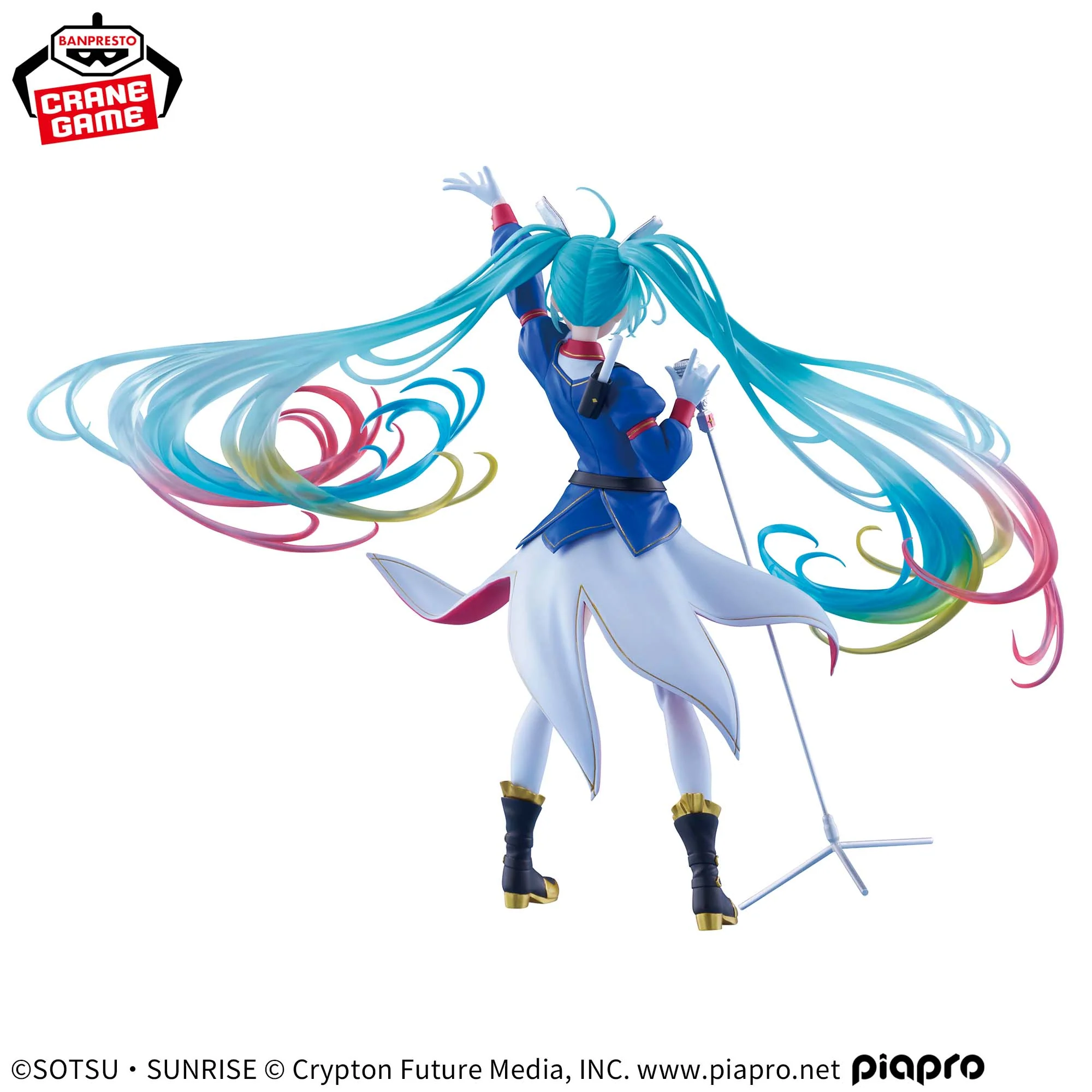 Gundam 45th Anniversary × Hatsune Miku Banpresto Evolve – Gundam Collaboration Figure - Image 5