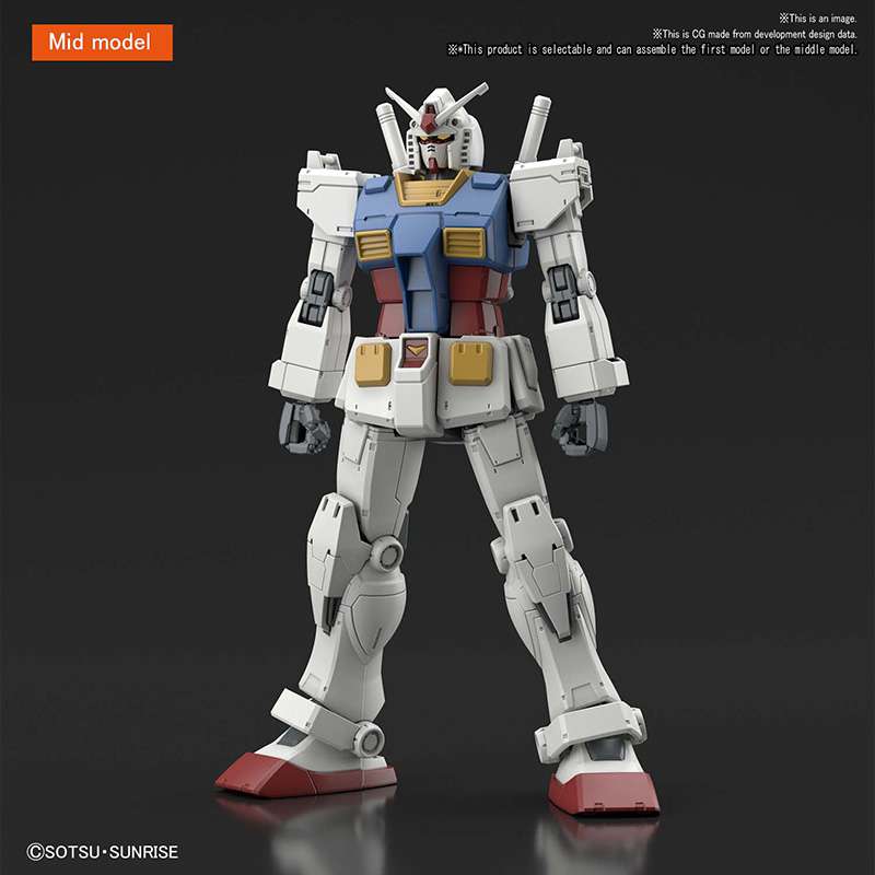 GUNDAM - HG RX-78-2 Gundam 'The Origin Version' 1/144 - Model Kit MIX FIG - Image 3