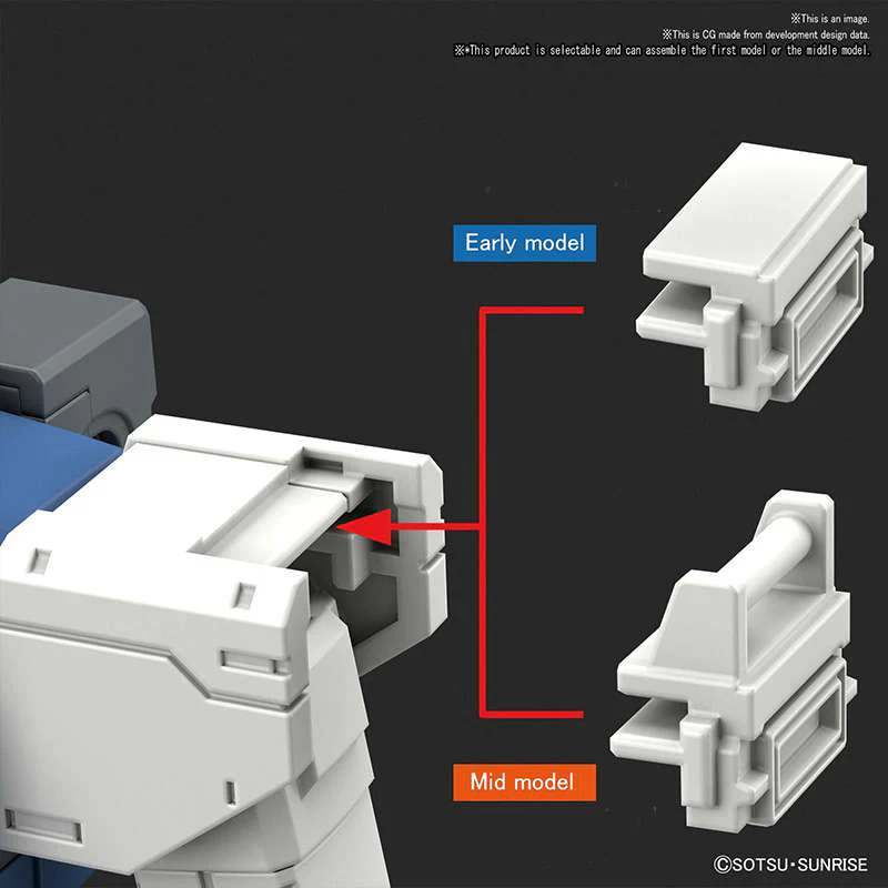 GUNDAM - HG RX-78-2 Gundam 'The Origin Version' 1/144 - Model Kit MIX FIG - Image 4