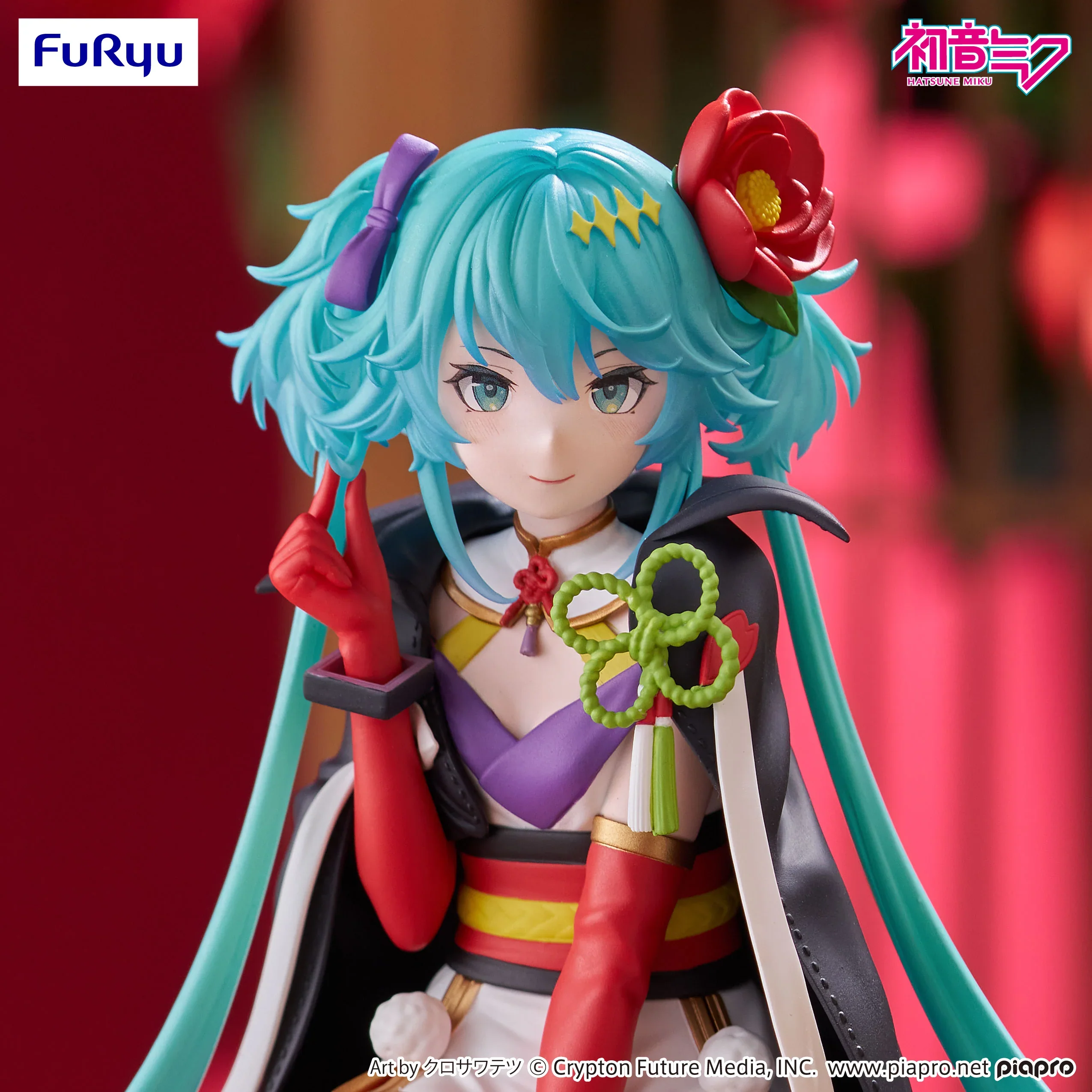 Hatsune Miku (Flower Fairy Camellia) Noodle Stopper Figure - Image 3