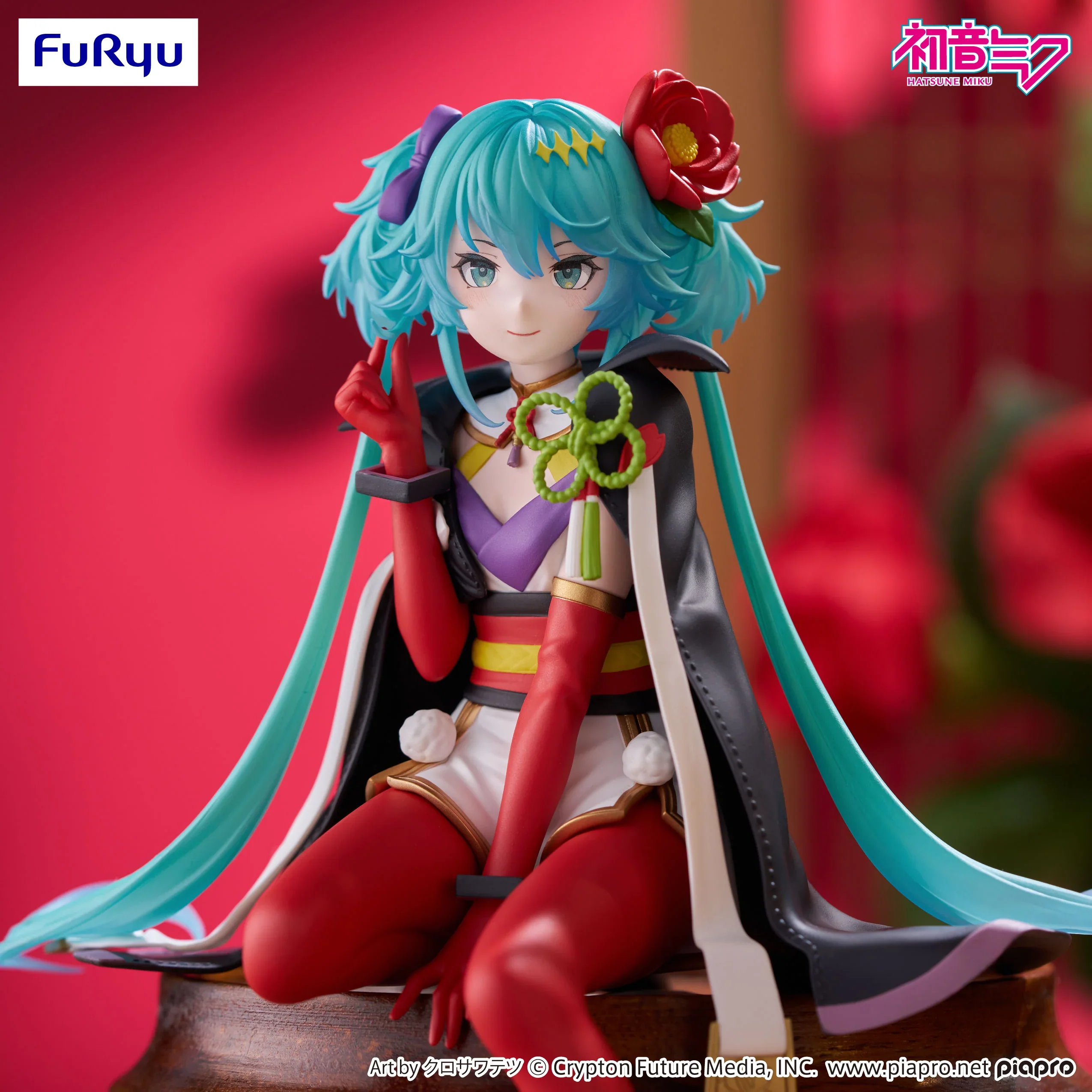 Hatsune Miku (Flower Fairy Camellia) Noodle Stopper Figure - Image 4