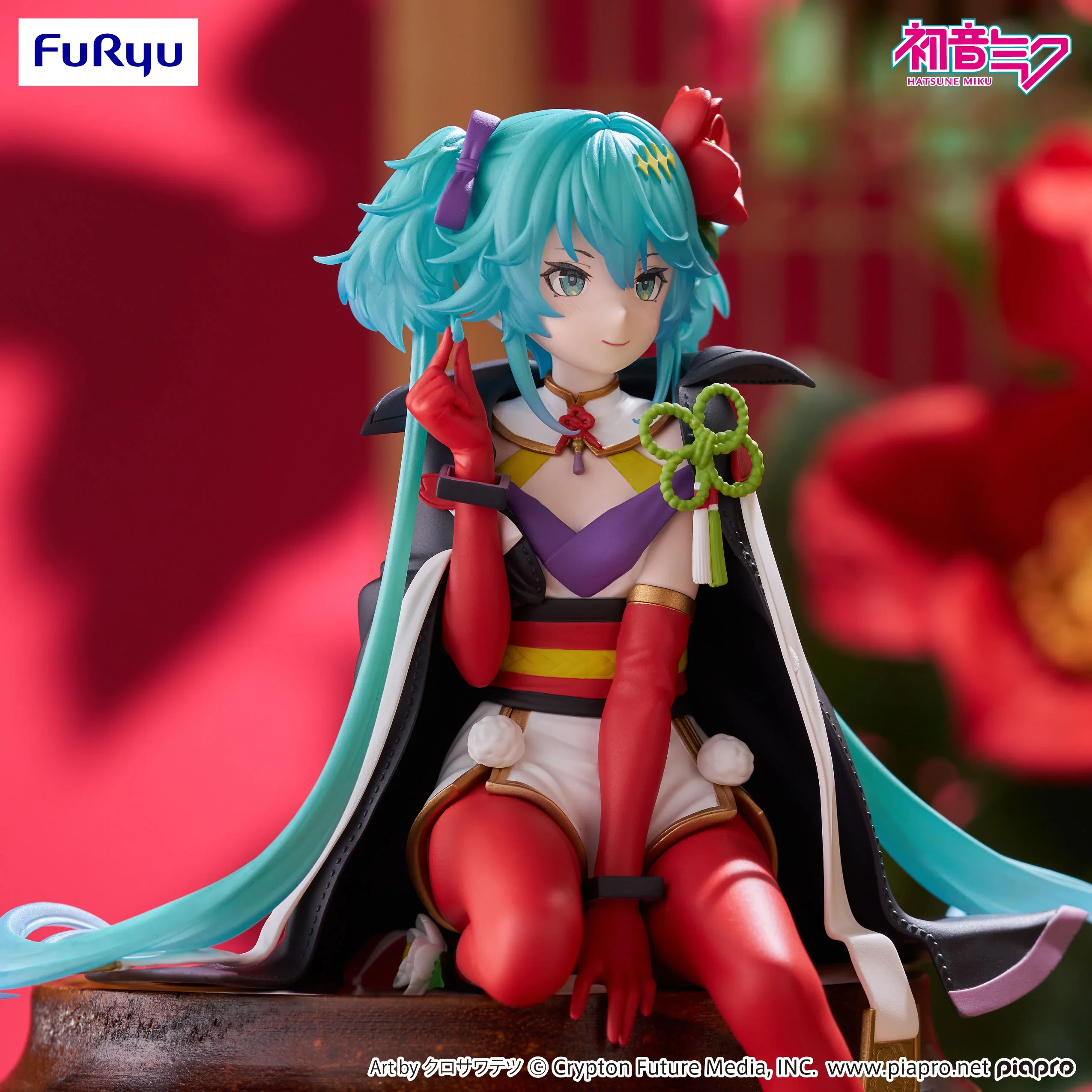 Hatsune Miku (Flower Fairy Camellia) Noodle Stopper Figure - Image 5