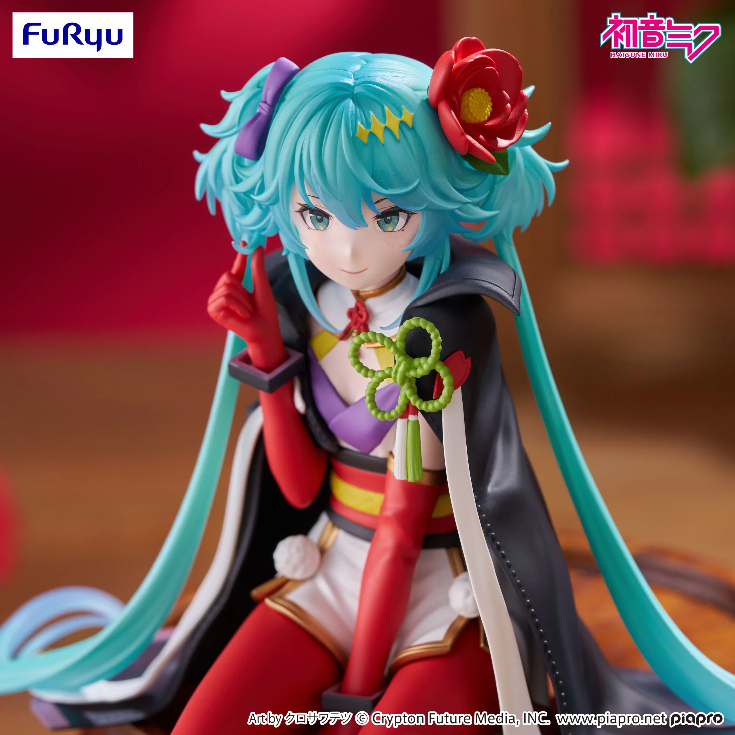 Hatsune Miku (Flower Fairy Camellia) Noodle Stopper Figure - Image 6