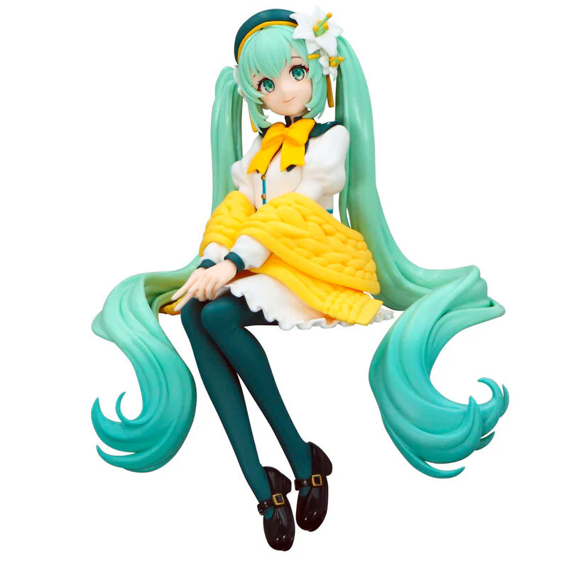 Hatsune Miku Hatsune Miku Flower Fairy Lily White Noodle Stopper 14cm - Image 4