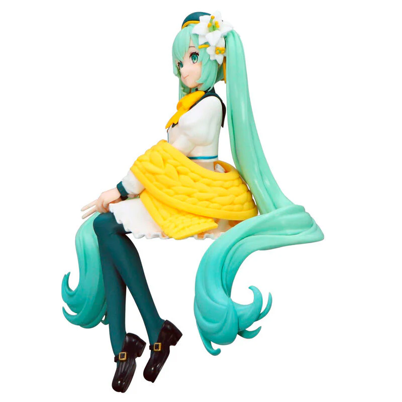 Hatsune Miku Hatsune Miku Flower Fairy Lily White Noodle Stopper 14cm - Image 5