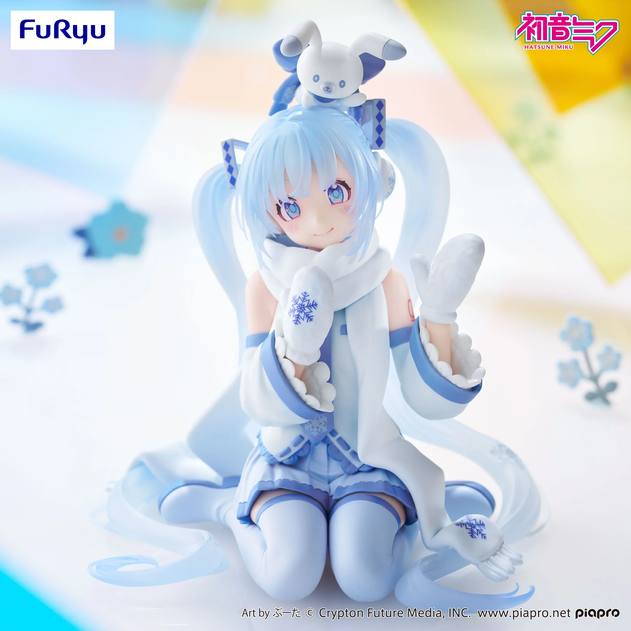Hatsune Miku Noodle Stopper Figure - Snow Miku Sky Town 10th Anniversary - Image 4
