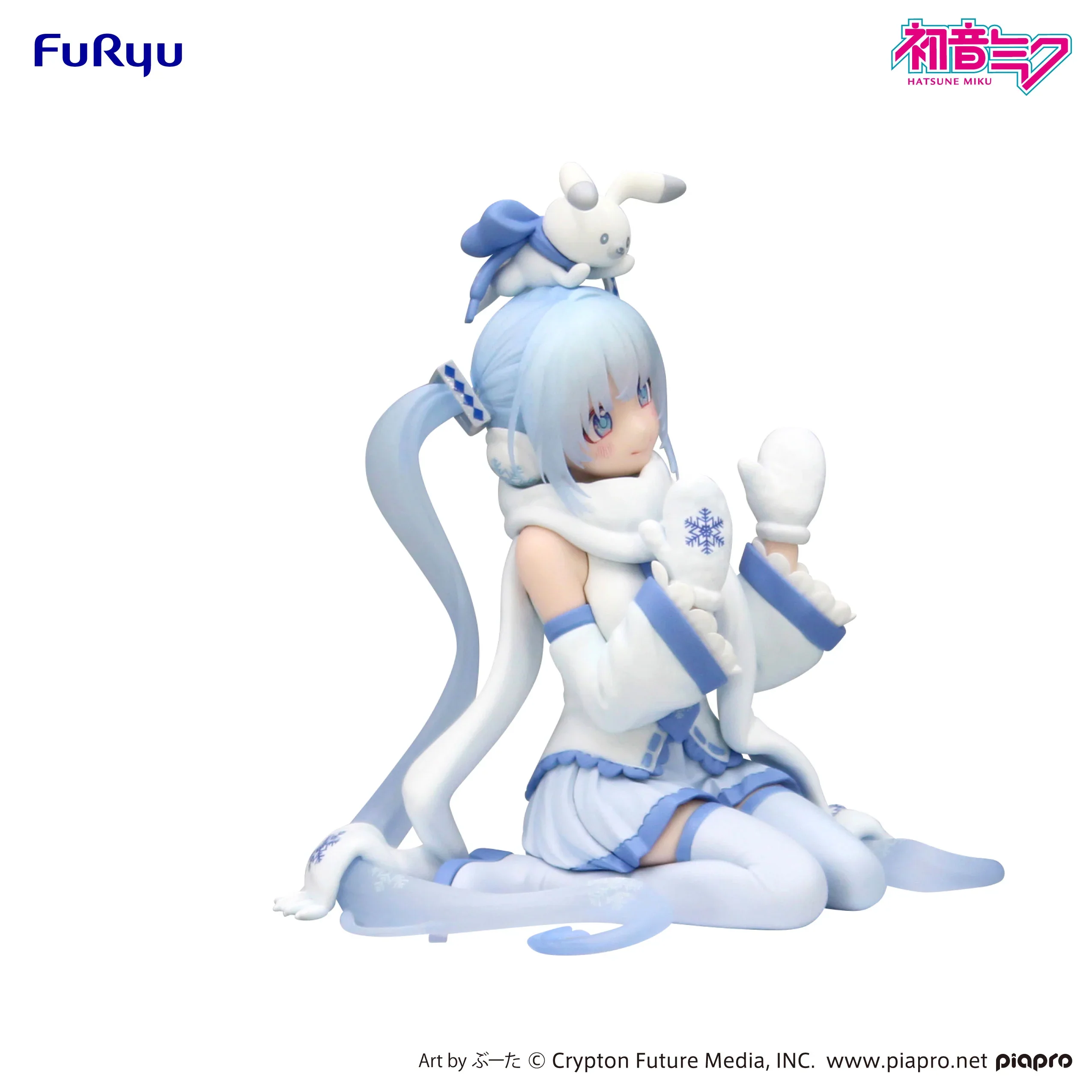 Hatsune Miku Noodle Stopper Figure - Snow Miku Sky Town 10th Anniversary - Image 6