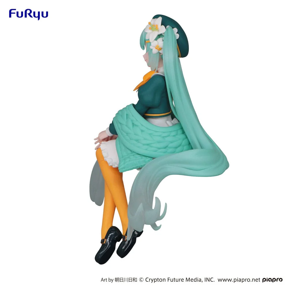 Hatsune Miku Noodle Stopper PVC Statue Flower Fairy Lily 14 cm - Image 3