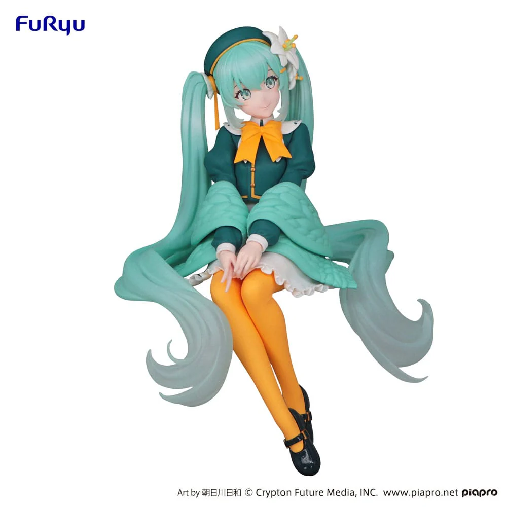 Hatsune Miku Noodle Stopper PVC Statue Flower Fairy Lily 14 cm - Image 5