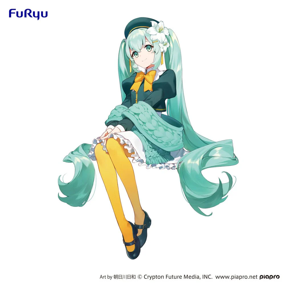 Hatsune Miku Noodle Stopper PVC Statue Flower Fairy Lily 14 cm - Image 6