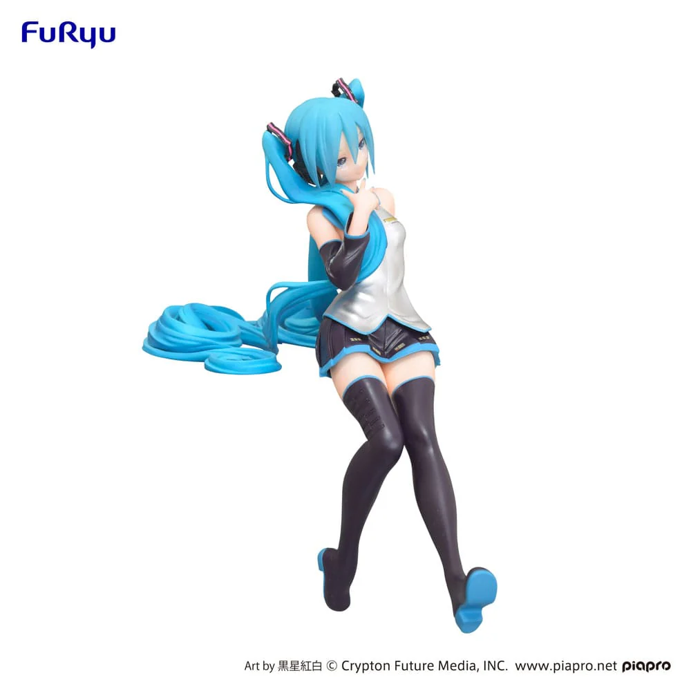 Hatsune Miku Noodle Stopper PVC Statue Kuroboshi Kouhaku Ver. (re-run) 14 cm - Image 3