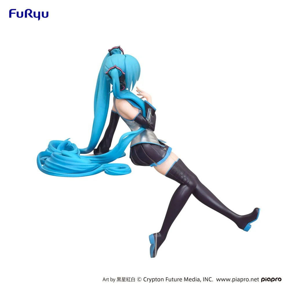 Hatsune Miku Noodle Stopper PVC Statue Kuroboshi Kouhaku Ver. (re-run) 14 cm - Image 5