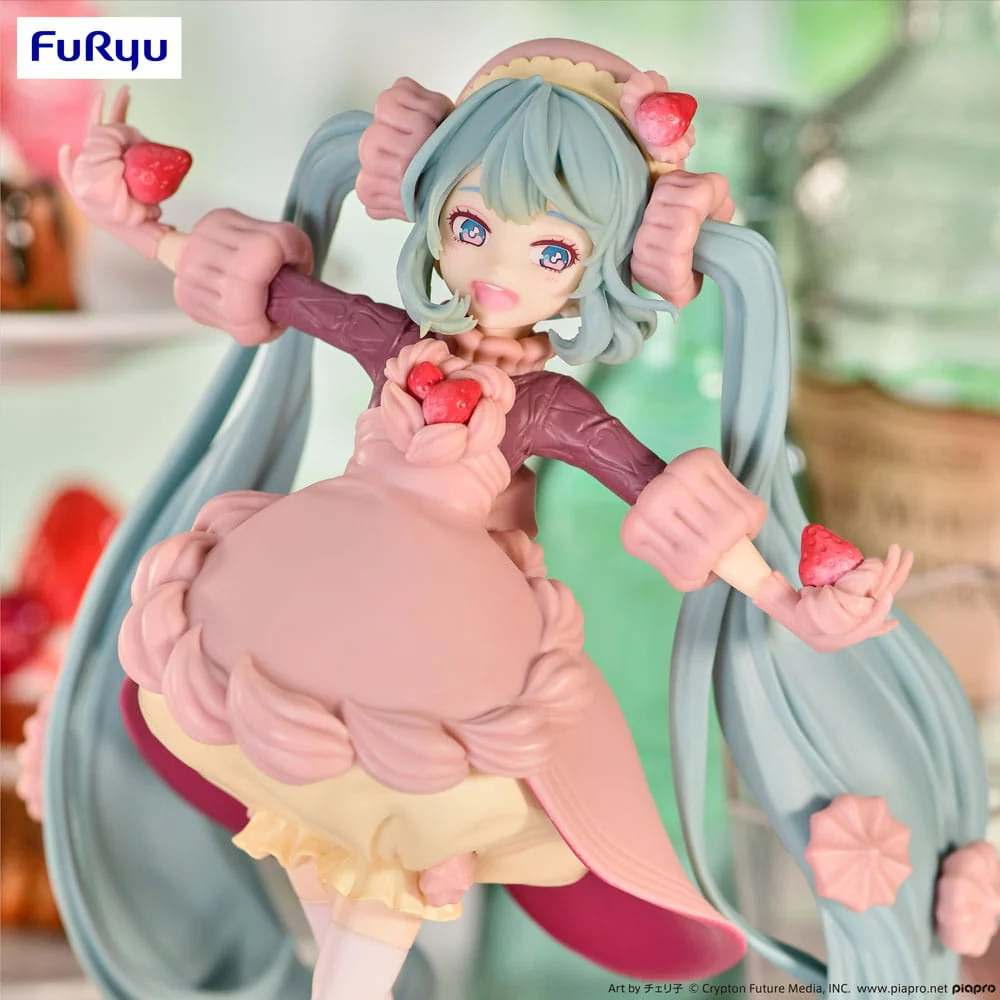 Hatsune Miku SweetSweets Series PVC Statue Strawberry Chocolate Short 17 cm - Image 6