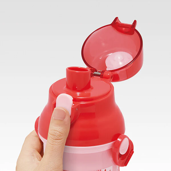 Hello Kitty Antibacterial, dishwasher safe, direct-drinking plastic one-touch bottle - Image 2