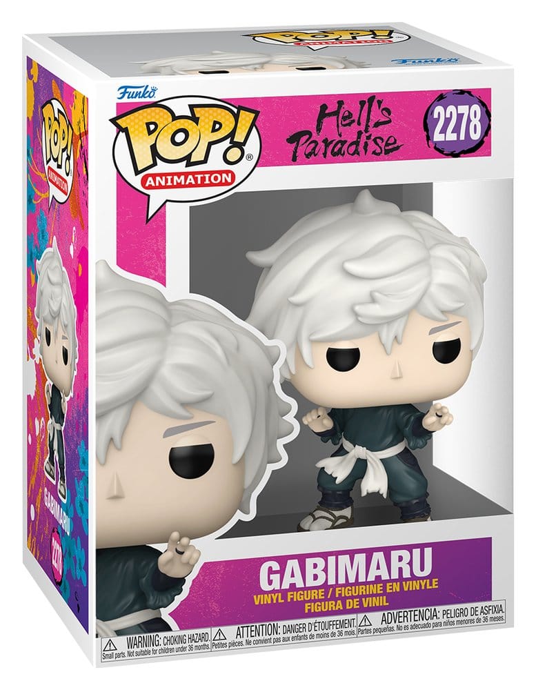 Hell's Paradise: Jigokuraku POP! Animation Vinyl Figure Gabimaru 9 cm - Image 2