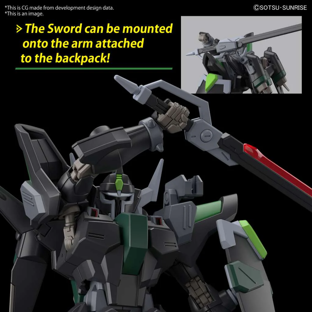 Hg Black Knight Squad Rud Ro A 1/144 - Image 5