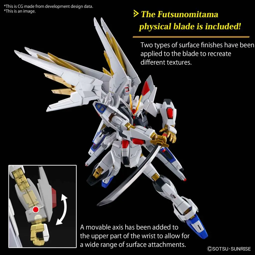 Hg Gundam Mighty Strike Freedom 1/144 - Image 3