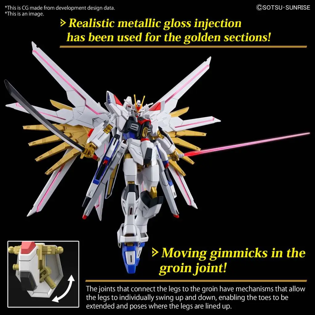 Hg Gundam Mighty Strike Freedom 1/144 - Image 4