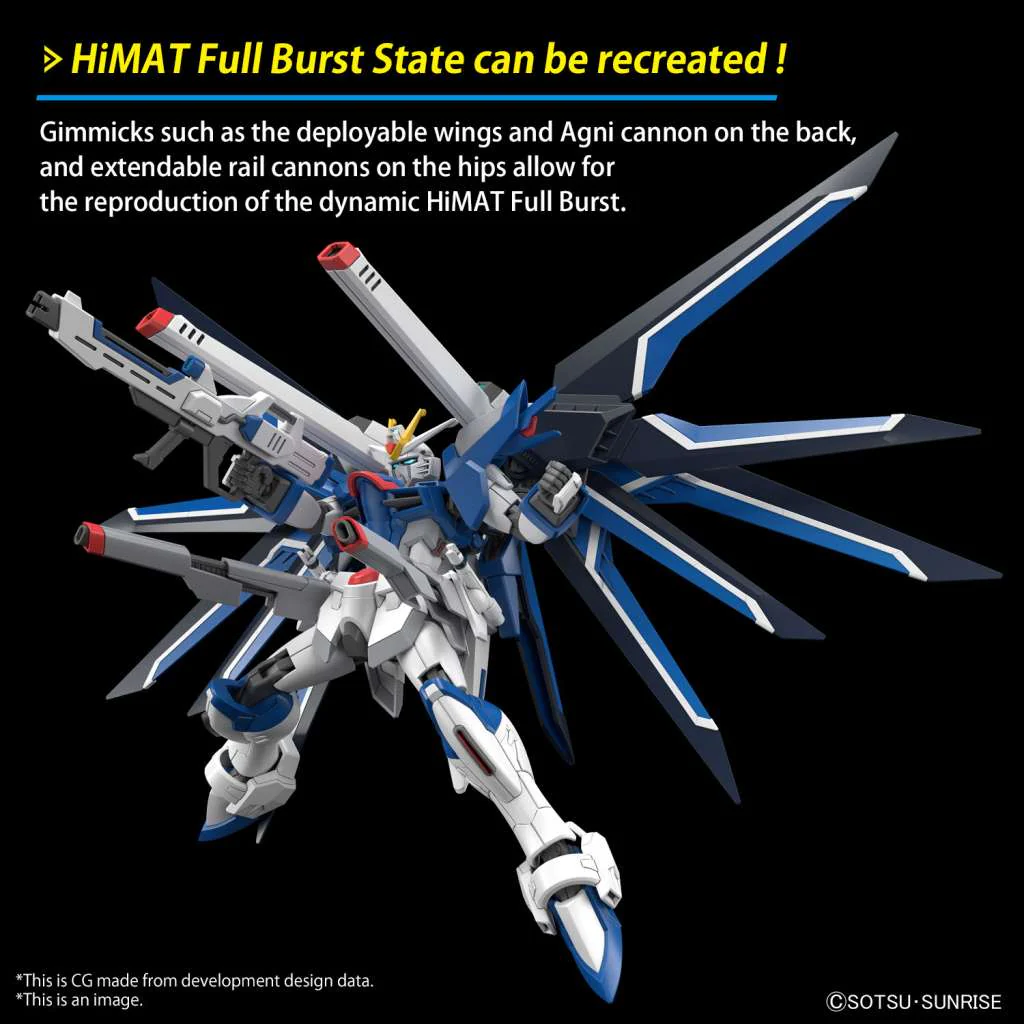 Hg Gundam Rising Freedom 1/144 - Image 6